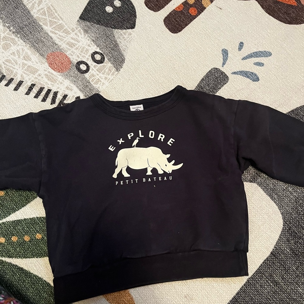 Sweat-shirt petit bateau